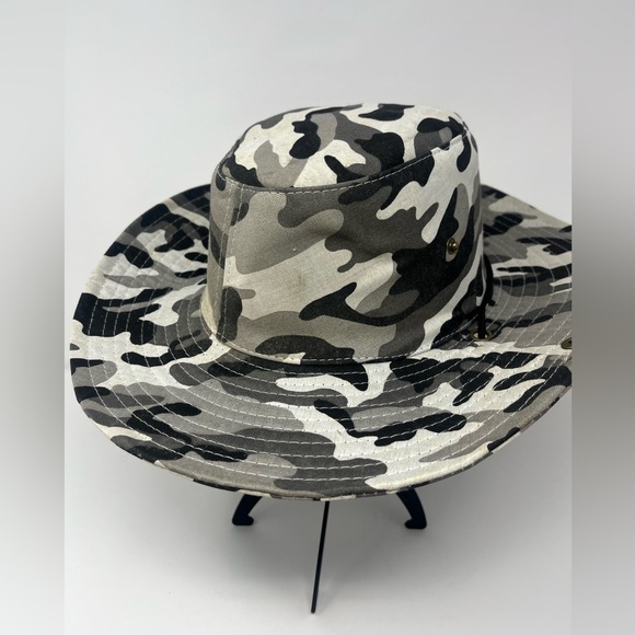 JOHN DEERE Bucket Hat Cammo Sun Hat Camouflage Farming Fishing Yard Outdoor - Picture 2 of 6